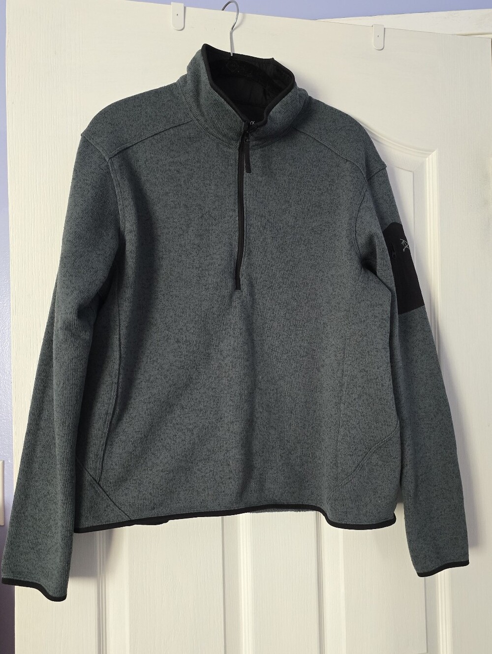Arcteryx Womens Teal Half Zip Fleece